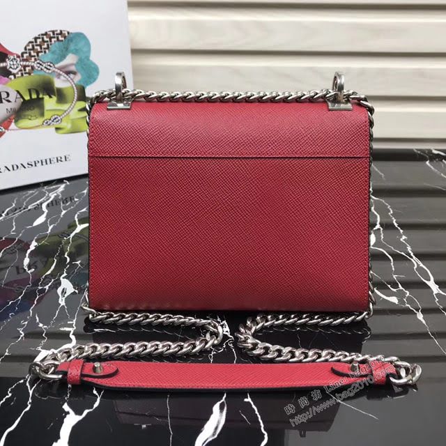prada女包 普拉達專櫃最新款鏈條小挎包 1BD127 prada公仔單肩包  pyd2190
